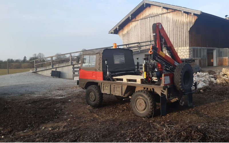 Settori di applicazione delle gru HC Industrie - Agricoltura